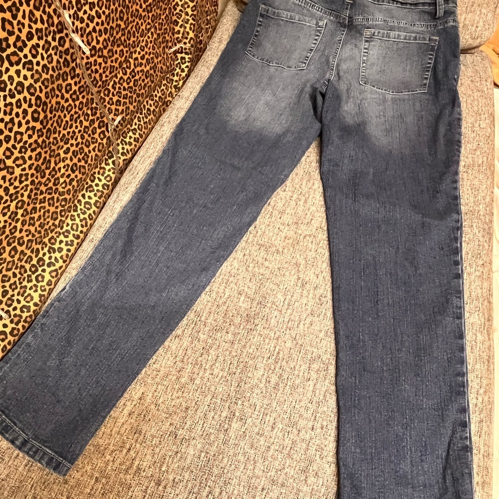 Gloria Vanderbilt Dark Blue Straight Leg Jeans